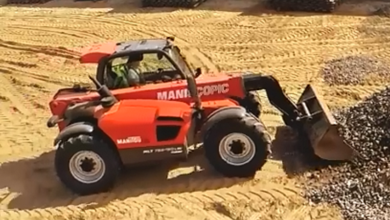 телескопический погрузчик как вспомогательная техника